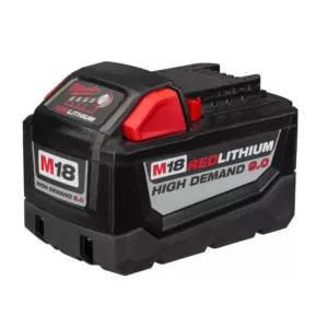 Milwaukee M18 FUEL 18-Volt Lithium-Ion Brushless Cordless Deep Cut Band Saw Kit W/(2) 9.0Ah Batteries, Rapid Charger & Hard Case
