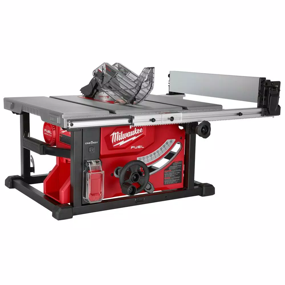 Milwaukee M18 FUEL ONE-KEY 18-Volt Lithium-Ion Brushless Cordless 8-1/4 in. Table Saw Kit with (1) 12.0Ah Battery and Stand