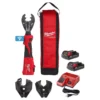 Milwaukee M18 18-Volt Lithium-Ion Cordless FORCE LOGIC 6-Ton Utility Crimping Kit with O-D3 Jaw