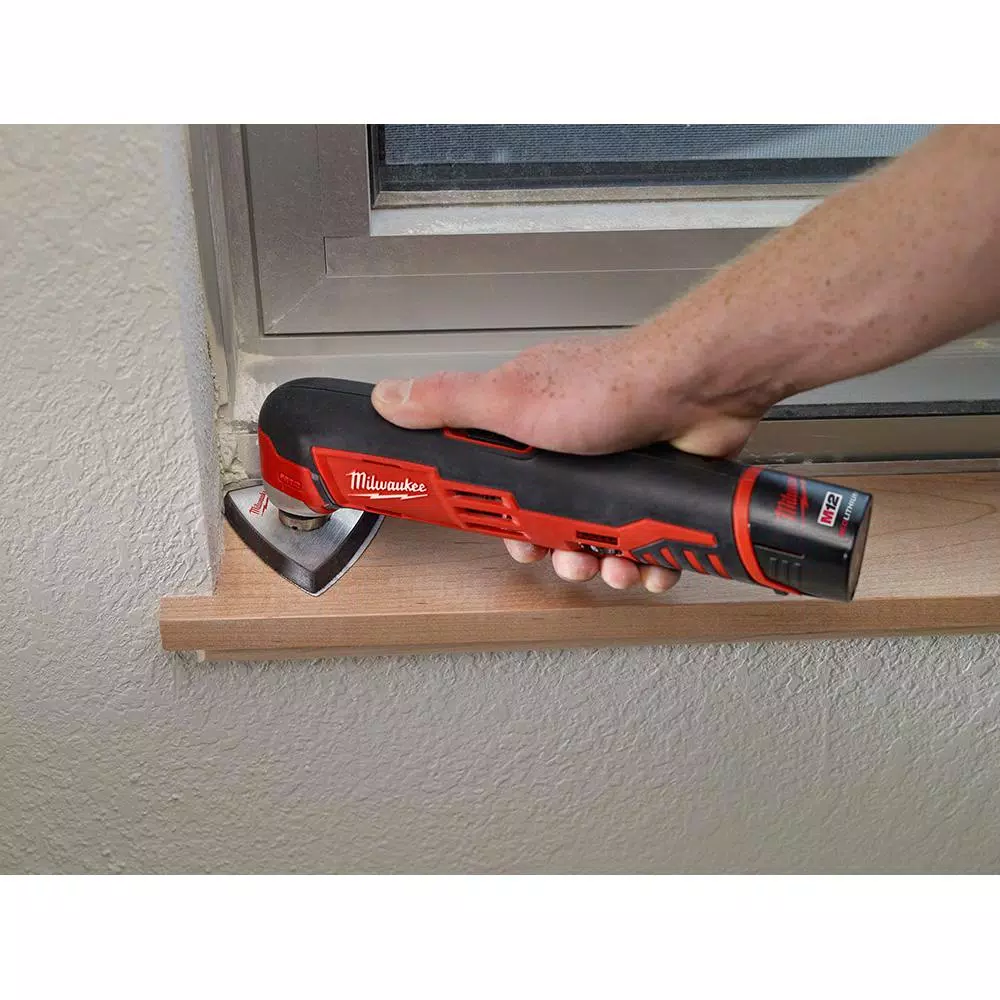 Milwaukee M12 FUEL 12-Volt Lithium-Ion Brushless Cordless 4-in-1 Installation 3/8 in. Drill Driver Kit with M12 Multi-Tool