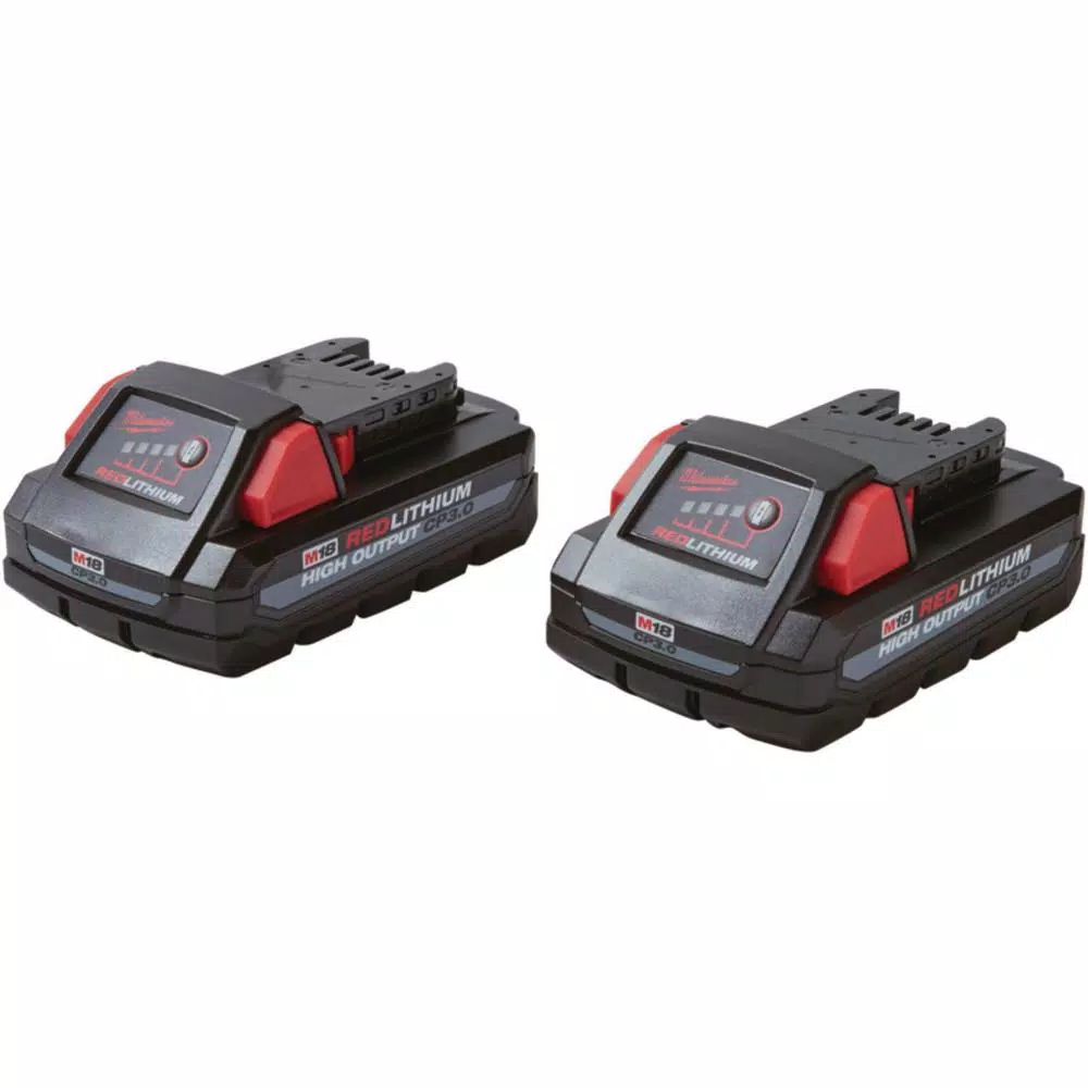 Milwaukee M18 18-Volt Lithium-Ion HIGH OUTPUT CP 3.0 Ah Battery Pack (4-Pack)