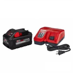 Milwaukee M18 18-Volt Lithium-Ion HIGH OUTPUT Starter Kit with XC 8.0Ah Battery and Rapid Charger