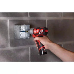 Milwaukee M12 12-Volt Lithium-Ion Cordless Drill Driver/Impact Driver Combo Kit (2-Tool) W/ M12 Oscillating Multi-Tool