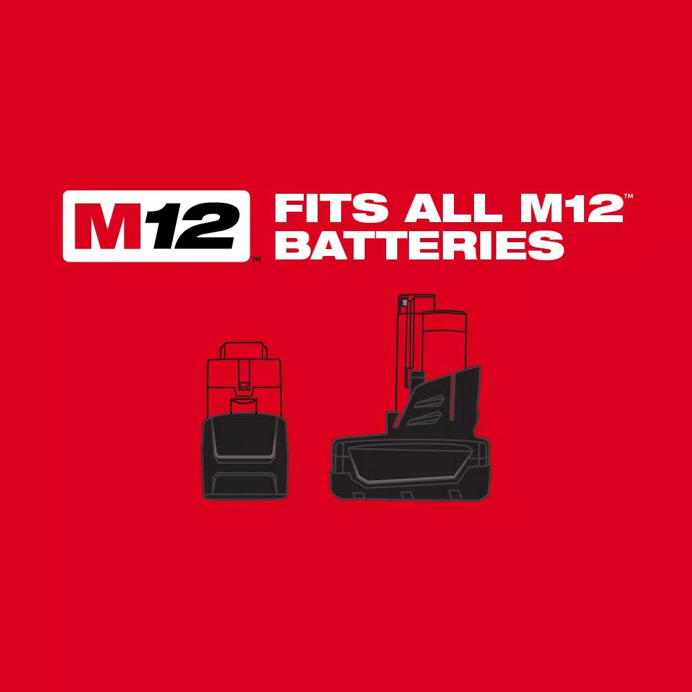Milwaukee M12 FUEL 12-Volt Li-Ion Brushless Cordless Hammer Drill and Impact Driver Combo Kit (2-Tool)w/ M12 3/8 in. Ratchet