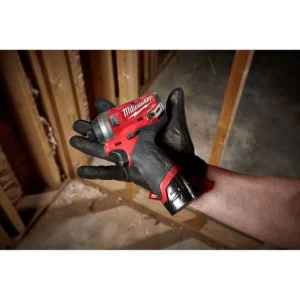 Milwaukee M12 FUEL 12-Volt Lithium-Ion Brushless Cordless Hammer Drill and Impact Driver Combo Kit (2-Tool) W/ Impact Wrench
