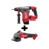 Milwaukee M18 FUEL 18-Volt Lithium-Ion Brushless Cordless 1-1/8 in. SDS-Plus Rotary Hammer W/Â M18 FUEL Grinder