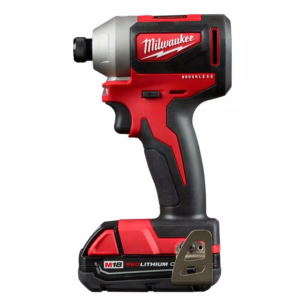 Milwaukee M18 18-Volt Lithium-Ion Brushless Cordless Hammer Drill and Impact Combo Kit w/ M18 Oscillating Multi-Tool