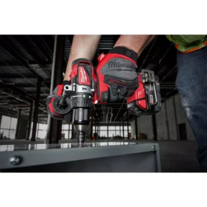 Milwaukee M18 18-Volt Lithium-Ion Brushless Cordless Hammer Drill/Impact/Reciprocating Saw Combo Kit (3-Tool) with 4-Batteries