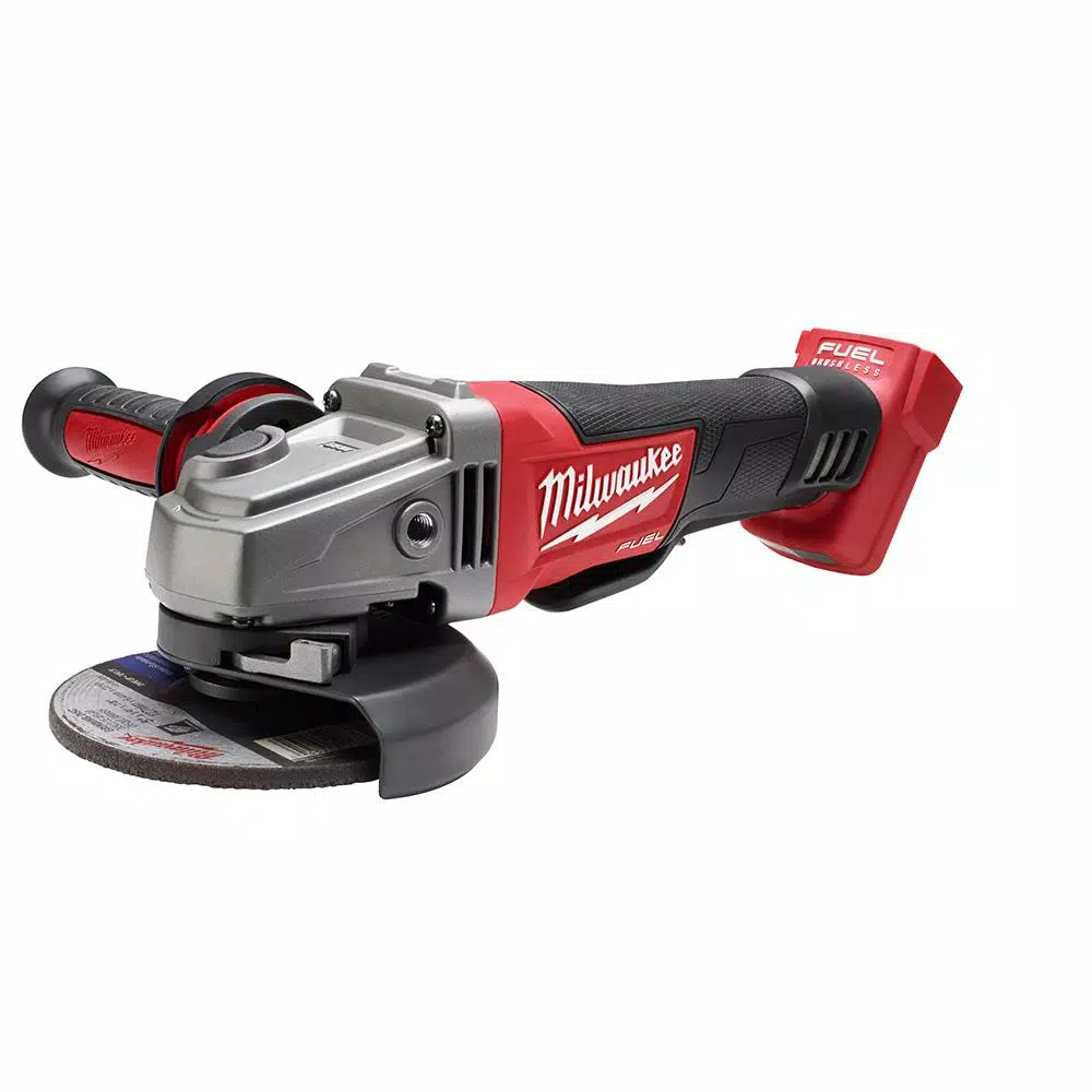 Milwaukee M18 FUEL 18-Volt Lithium-Ion Brushless Cordless Combo Kit (5-Tool) with M18 FUEL Grinder with Paddle Switch