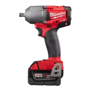 Milwaukee M18 FUEL 18-Volt Lithium-Ion Brushless Cordless Combo Kit (5-Tool) with M18 FUEL Mid Torque 1/2 in. Impact Wrench