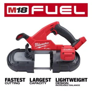Milwaukee M18 FUEL 18-Volt Lithium-Ion Brushless Cordless Combo Kit (7-Tool) with M18 FUEL Compact Bandsaw