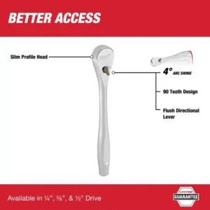 Milwaukee 3/8 in. and 1/2 in. Drive SAE/Metric Ratchet and Socket Mechanics Tool Set (103-Piece)