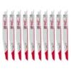 Milwaukee 9 in. 5 TPI AX Nail-Embedded Wood Cutting Reciprocating Saw Blades (10-Pack)