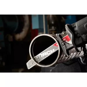 Milwaukee 9 in. 7 TPI TORCH Carbide Teeth Thick Metal Cutting SAWZALL Reciprocating Saw Blade (3 Pack)