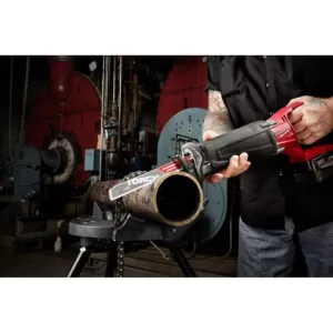 Milwaukee 9 in. 7 TPI TORCH Carbide Teeth Thick Metal Cutting SAWZALL Reciprocating Saw Blade (3 Pack)
