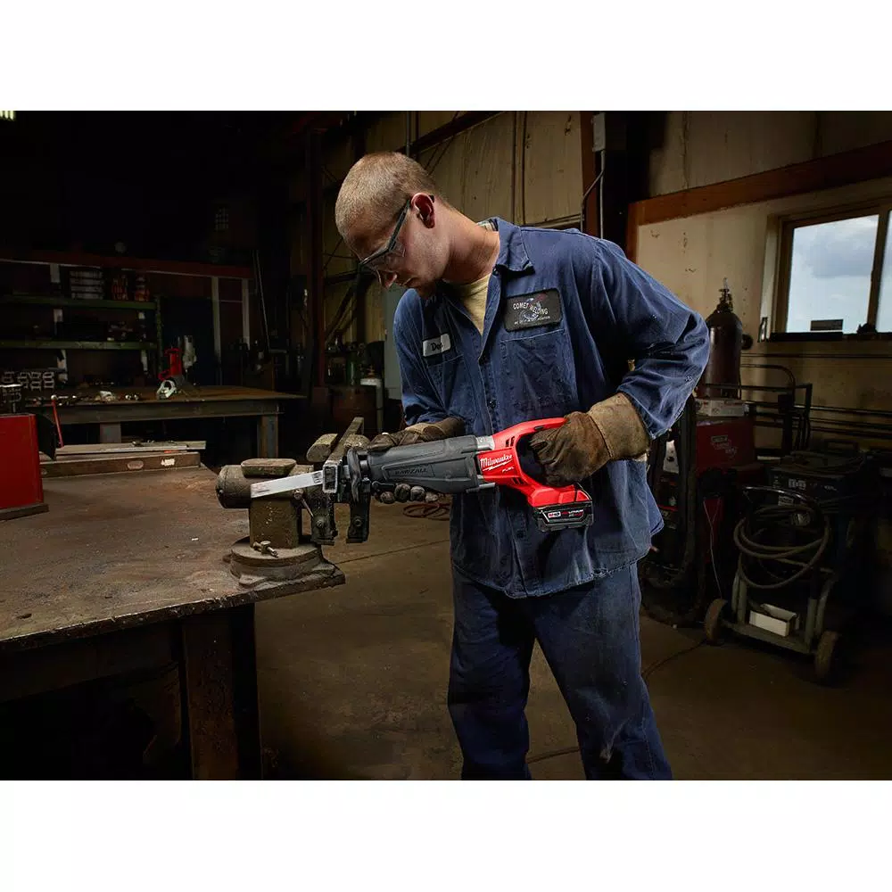 Milwaukee 12 in. 18 TPI Torch Medium Metal Cutting SAWZALL Reciprocating Saw Blades (5-Pack)