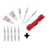 Milwaukee SAWZALL Wood and Metal Cutting Bi-Metal Reciprocating Saw Blade Set W/WRECKER Demolition Blades (15-Piece)