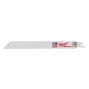 Milwaukee SAWZALL Wood and Metal Cutting Bi-Metal Reciprocating Saw Blade Set W/ TORCH Blades (15-Piece)