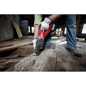 Milwaukee M18 FUEL 18-Volt Lithium-Ion Brushless Cordless SUPER SAWZALL Orbital Reciprocating Saw W/ HIGH OUTPUT XC 8.0Ah Battery