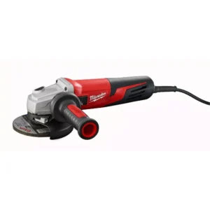 Milwaukee 15 Amp Corded 1-3/4 in. SDS-Max Combination Hammer w/E-Clutch with 13 Amp 5 in. Small Angle Grinder w/Dial Speed