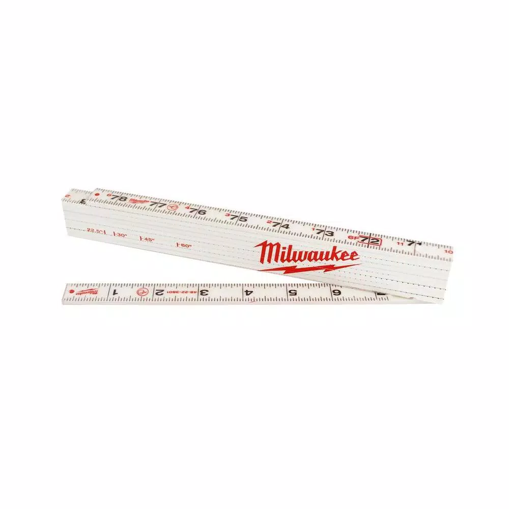 Milwaukee 78 in. Composite Folding Ruler