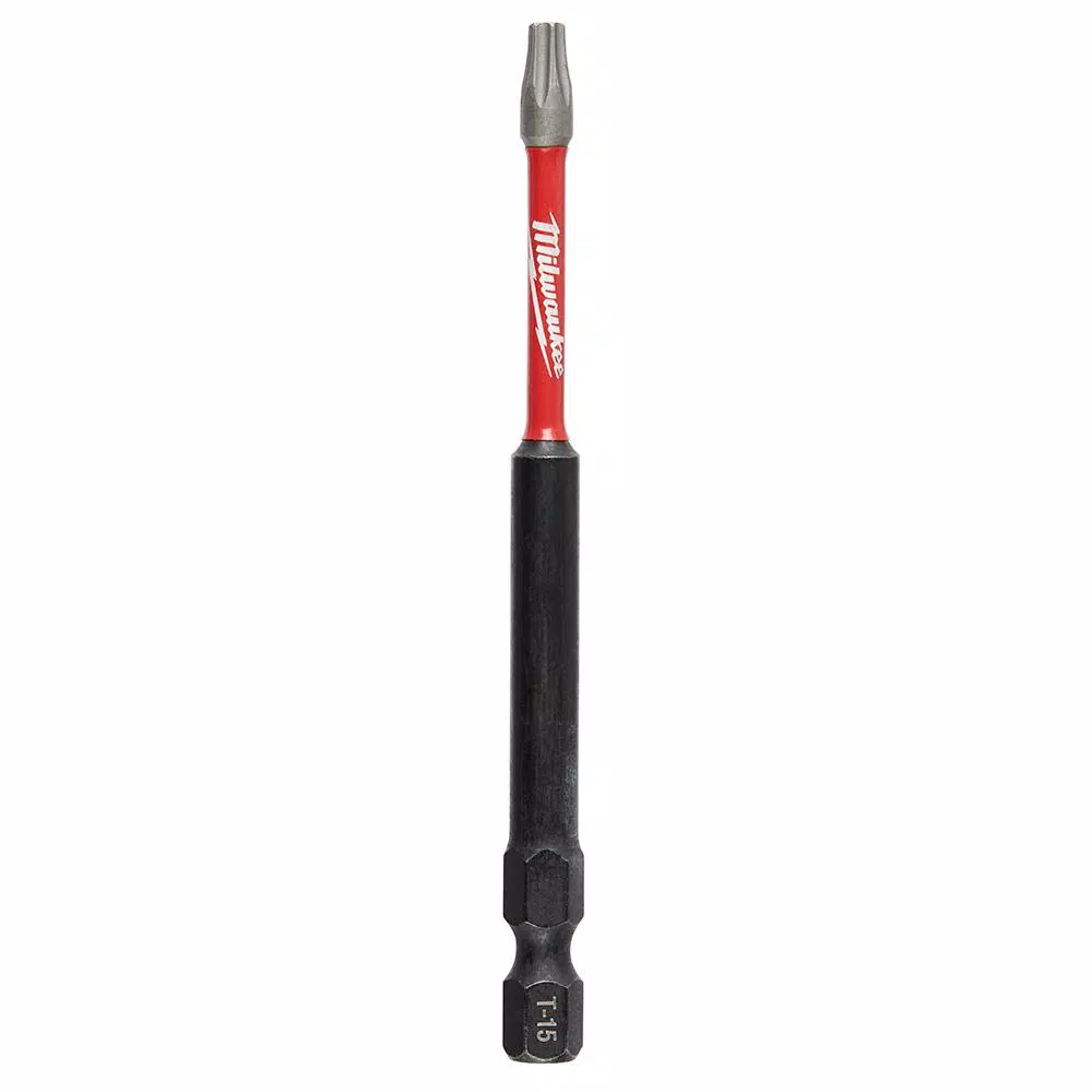Milwaukee SHOCKWAVE Torx #15 3.5 in. Impact Duty Steel Screwdriver Bit (5-Pack)