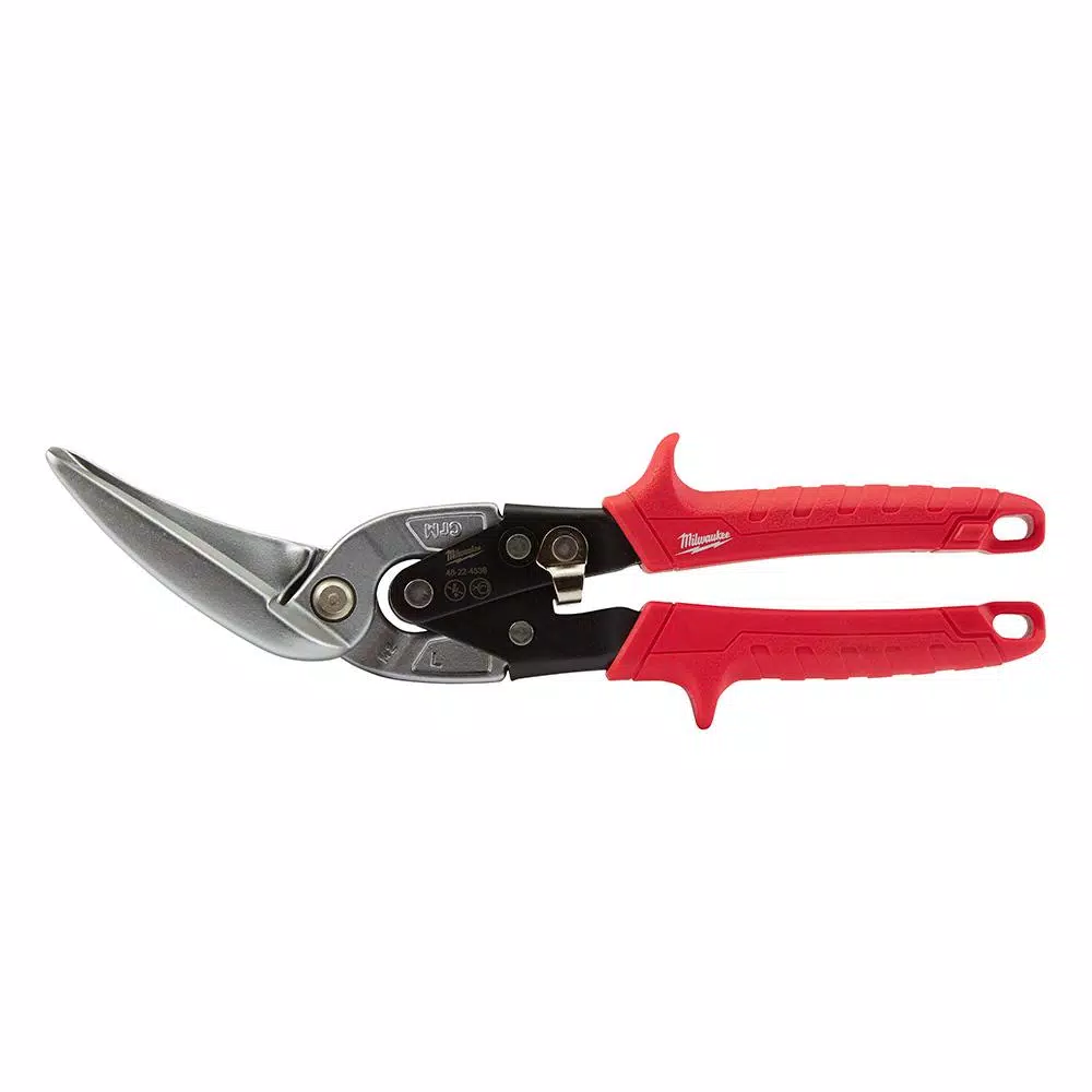 Milwaukee 11 in. Long Left-Cut Offset Snips