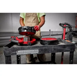 Milwaukee M18 FUEL Angler 100 ft. Non-Conductive Polyester Pulling Fish Tape Drum