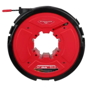 Milwaukee M18 FUEL Angler 100 ft. Non-Conductive Polyester Pulling Fish Tape Drum