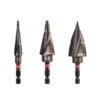 Milwaukee SHOCKWAVE Impact Duty Titanium Step Bit Kit (3-Piece)
