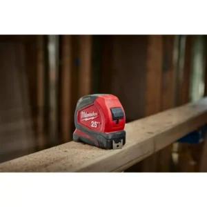 Milwaukee 25 ft. Compact Tape Measure W/ Jobsite Straight Scissors