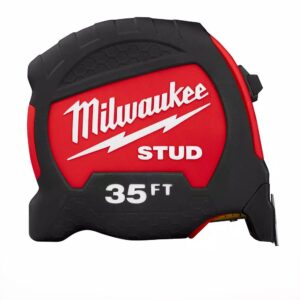 Milwaukee 35 ft. x 1.3 in. Gen II STUD Tape Measure with 17 ft. Reach