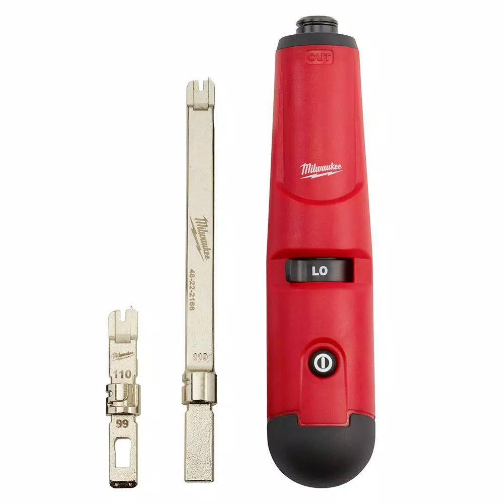 Milwaukee Electrician Snips and Impacting Punchdown Tool and 4-in-1 Multi-Pick Hand Tool Set (3-Tool)