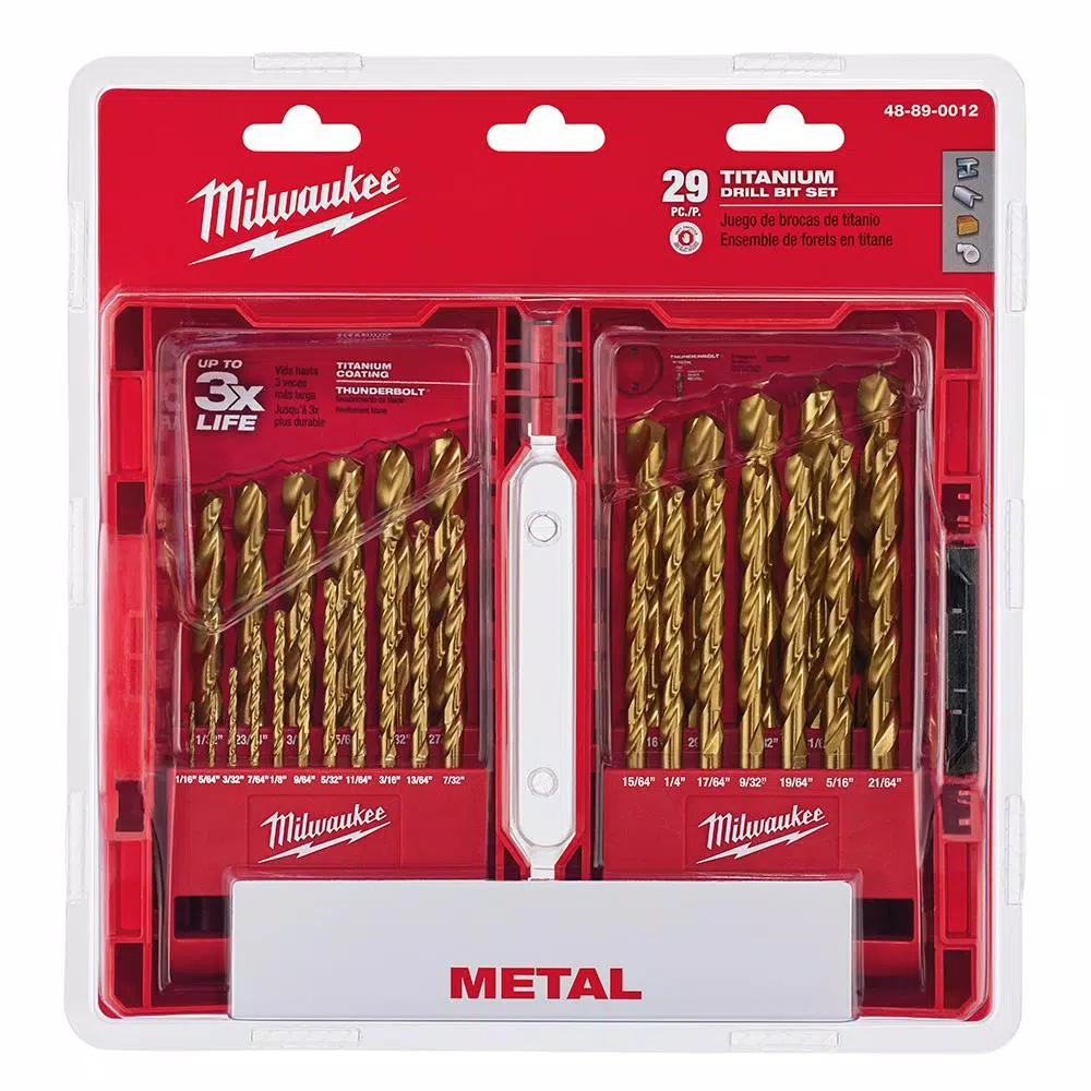 Milwaukee Titanium Drill Bit Set (29-Piece)
