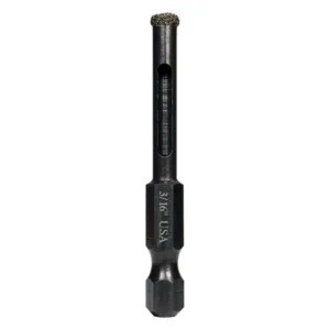 Montana Brand 3/16 in. High Speed Steel Diamond Tile Drill Bit