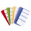 Lavish Home Multi-Color Waffle Weave Striped and Solid Color Cotton Kitchen Towel Set (8-Pieces)