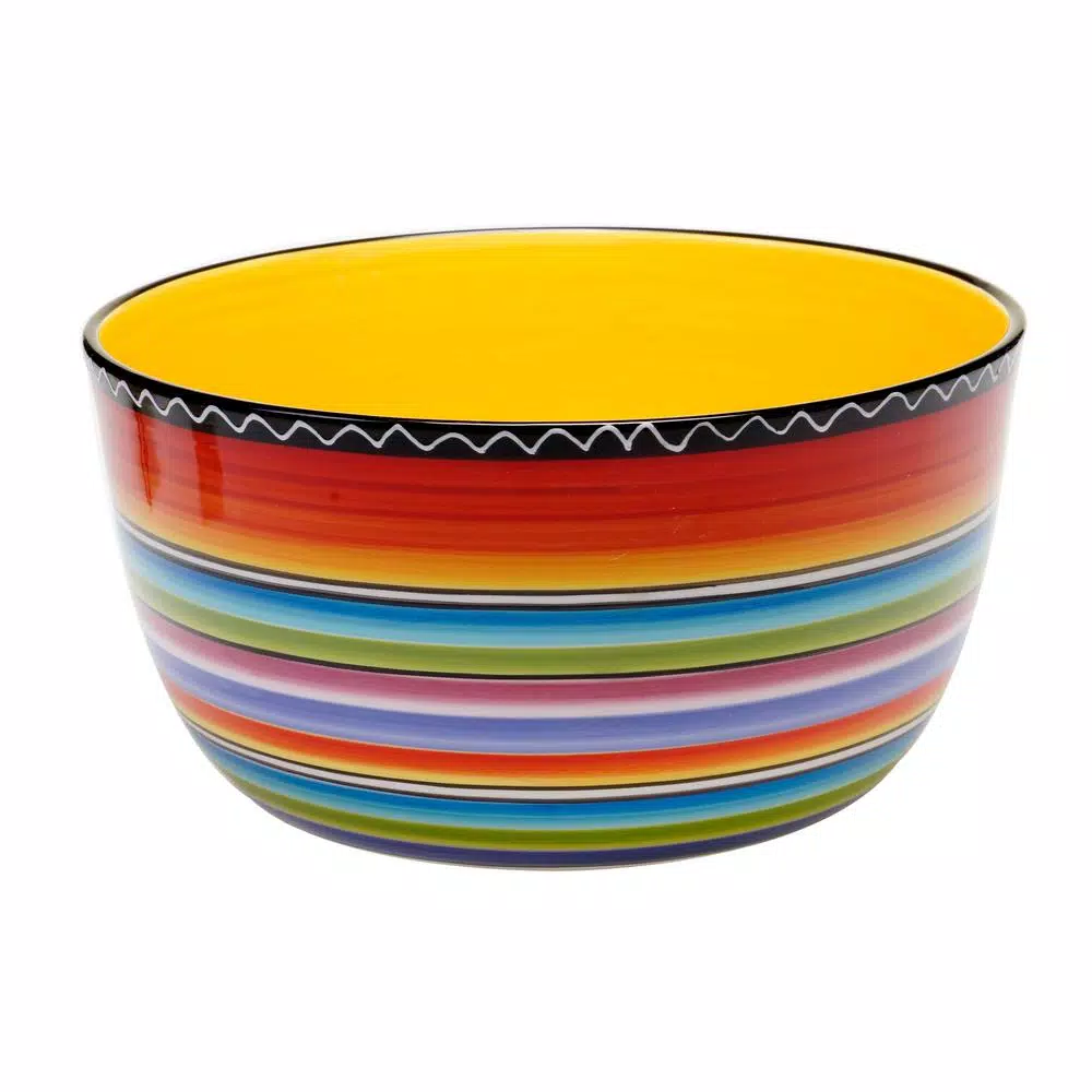Certified International Tequila Sunrise Deep Serving Bowl