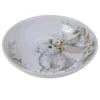 Certified International Sweet Bunny 13 in. Multicolored Earthenware Serving/Pasta Bowl