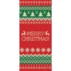 My Door Decor 36 in. x 80 in. Ugly Christmas Sweater Merry Christmas-Christmas Front Door Decor Mural