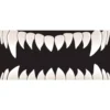 My Door Decor 7 ft. x 16 ft. Scary Teeth Halloween Garage Door Decor Mural for Double Car Garage Car Garage