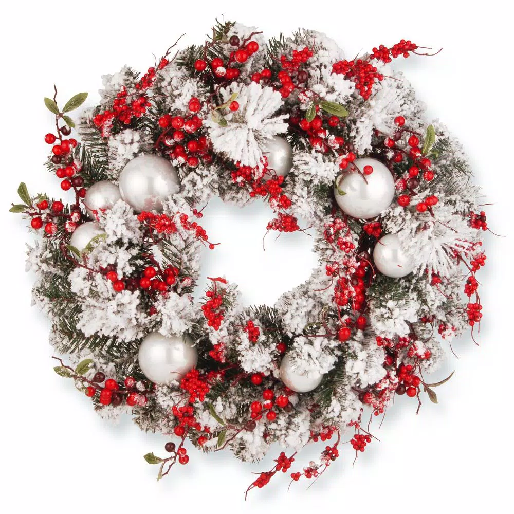 National Tree Company 24 in. Christmas Artificial Wreath