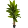 Nearly Natural Indoor Banana Artificial Tree