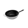 Nordic Ware Rangeware 12.5 Steel Nonstick Wok in Black