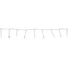 Northlight 40-Light LED Blue and White Fairy Christmas Lights with Remote Control 6 ft.
