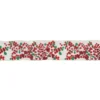 Northlight 2.5 in. x 16 yds. Red Berries on Branches Wired Craft Ivory Ribbon
