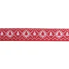 Northlight 2.5 in. x 16 yds. Red and White Nordic Tree Wired Craft Ribbon
