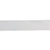 Northlight 2.5 in. x 16 yds. White and Iridescent Glitter Wired Craft Ribbon