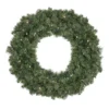 Northlight 30 in. B/O Pre-Lit LED Canadian Pine Artificial Christmas Wreath - Clear Lights