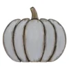 Northlight 13.75 in. Blue and Gray Halloween Pumpkin Table Top Decoration