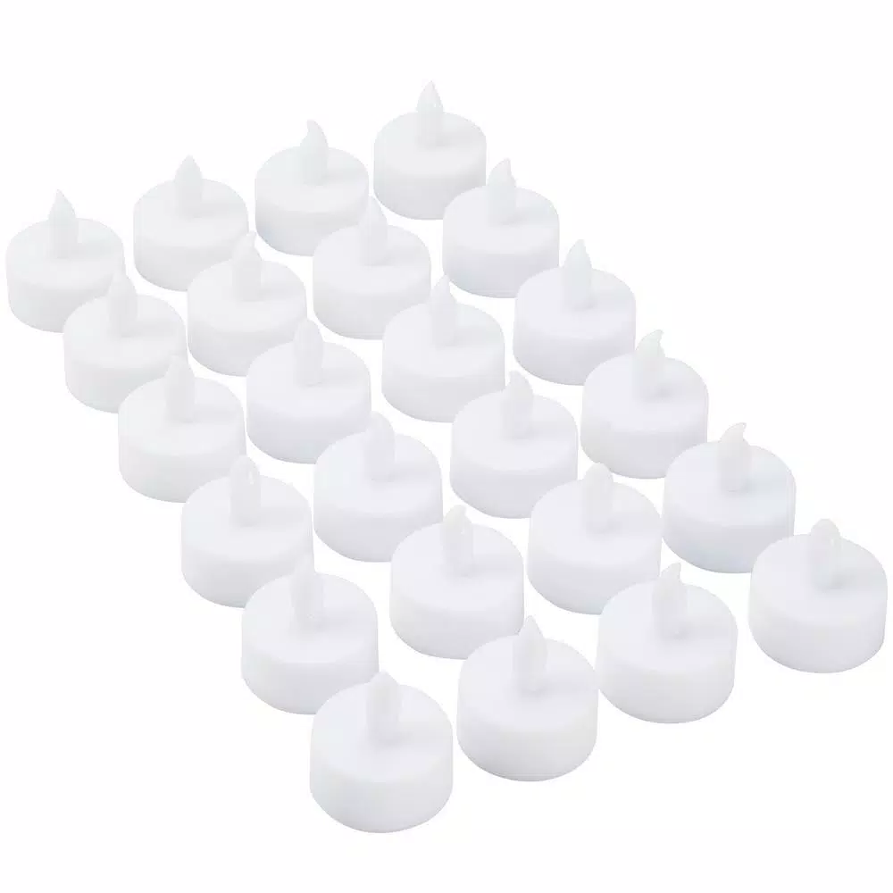 Lavish Home 24-Piece LED Tea Light Candle Set